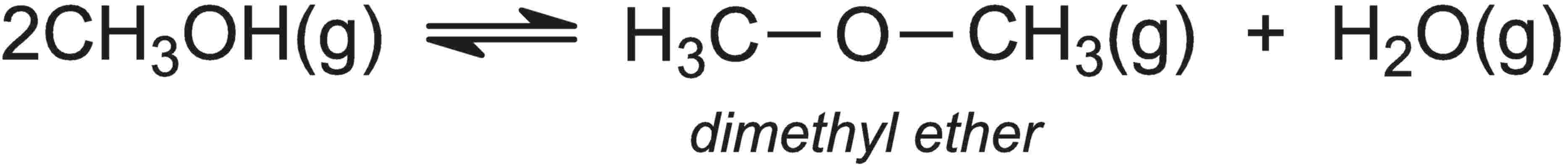 Метан диметиловый эфир. Диметиловый эфир из метанола.