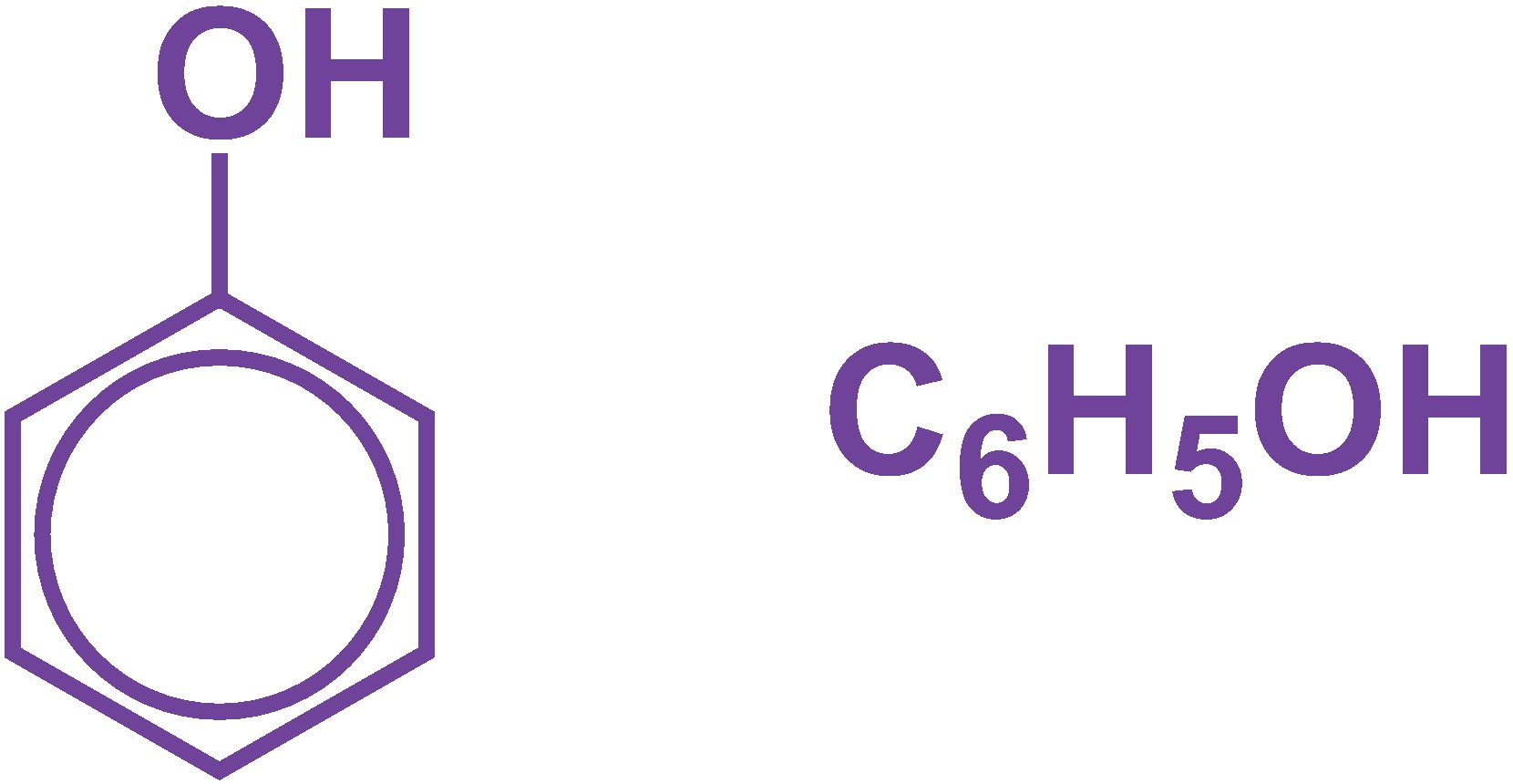 Phenol, C6H5OH